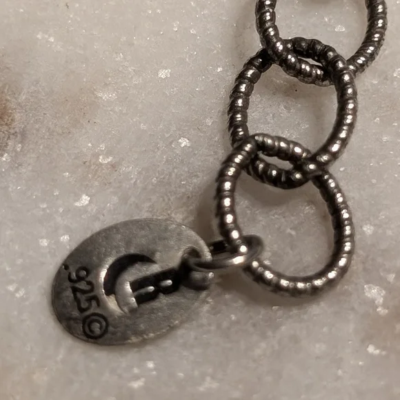 Carolyn Pollack & Roderick Tenorio Cross Enhancer Pendant w/ Turquoise Necklace - Picture 11 of 13